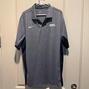 Nike Men's Heathered Gray Polo Shirt